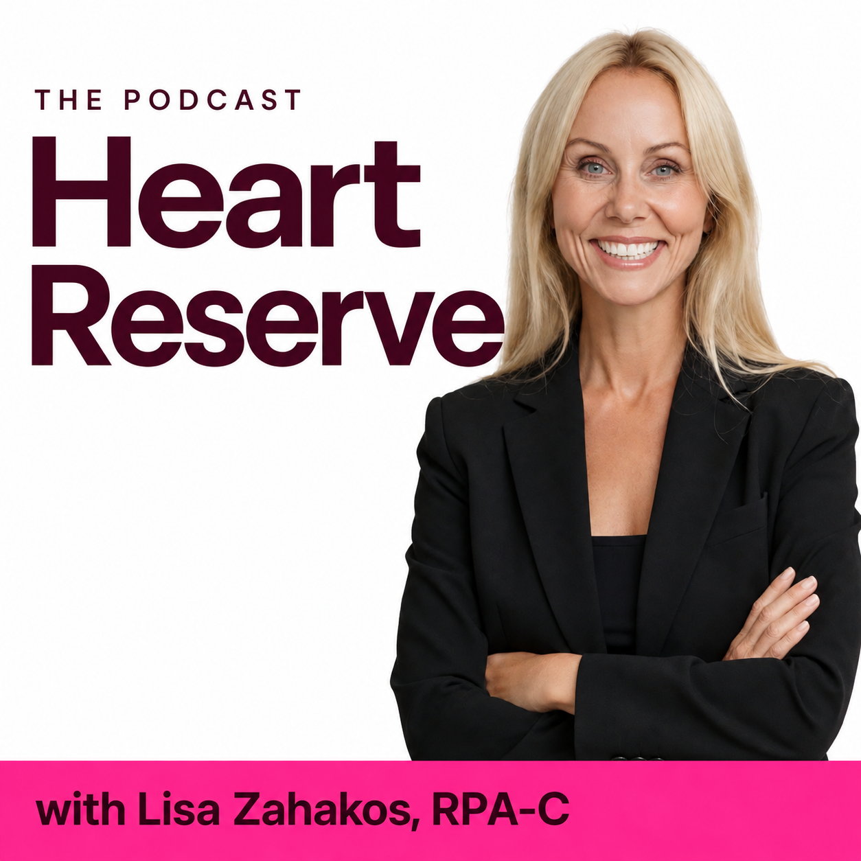 HEART RESERVE podcast cover: Is This Menopause? Why You Don’t Feel Like Yourself—and What Can Help